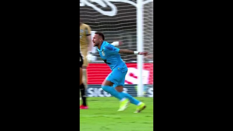 Lençol de Neymar em David Ricardo