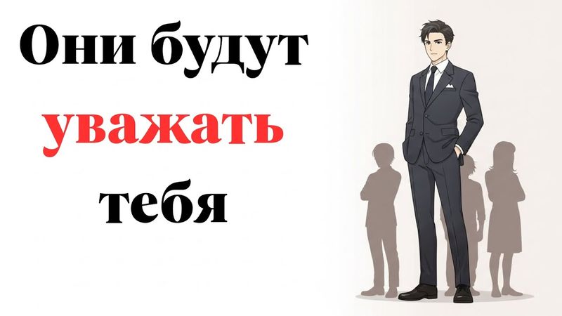 Почему тебя не уважают — и ты сам это разрешил.