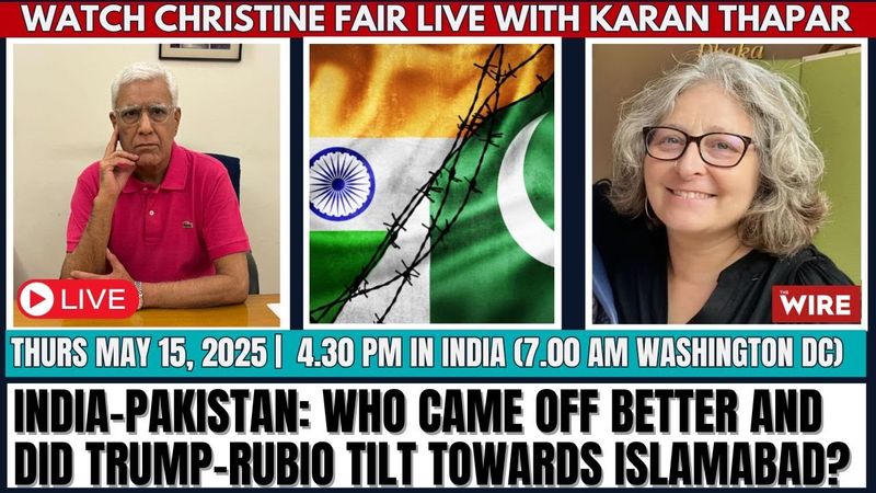 India-Pakistan: Who Came Off Better and Did Trump-Rubio Tilt Towards Islamabad?