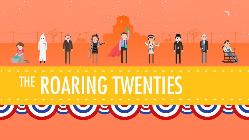 The Roaring 20's: Crash Course US History #32