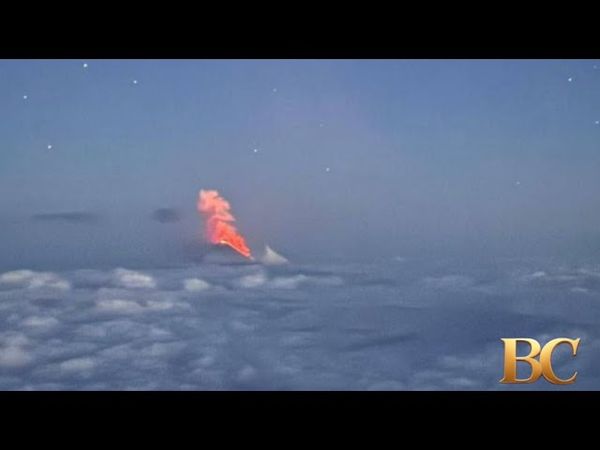 Russia’s Klyuchevskoy Volcano Starts Erupting after Earthquake