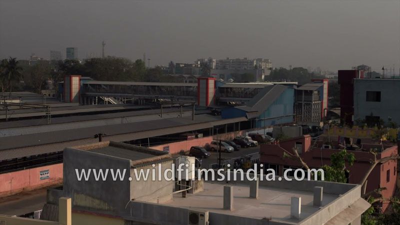 Bhubaneswar Railway train station headquarters of the East Coast Railway zone of the Indian Railways
