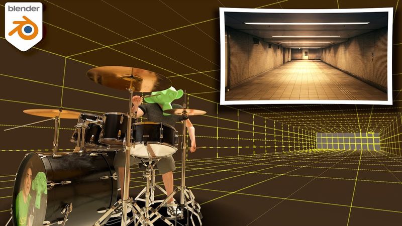 PROYECCIÓN de CÁMARA en Blender