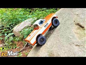RC Car Xtra Speed XS01 SCX10 1967 Chevy C10 Off-Road Bash Rock Crawling