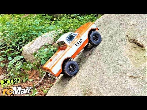 RC Car Xtra Speed XS01 SCX10 1967 Chevy C10 Off-Road Bash Rock Crawling