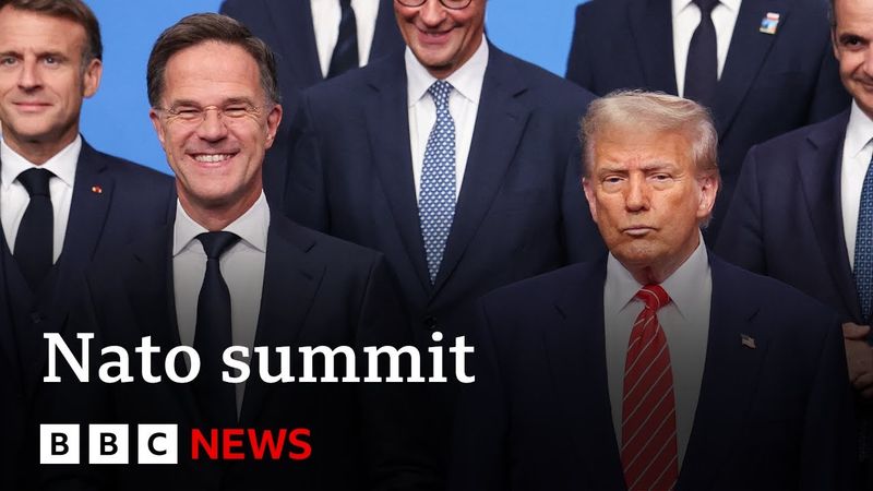 Nato set to agree big spike in defence spending at 'historic summit' | BBC News