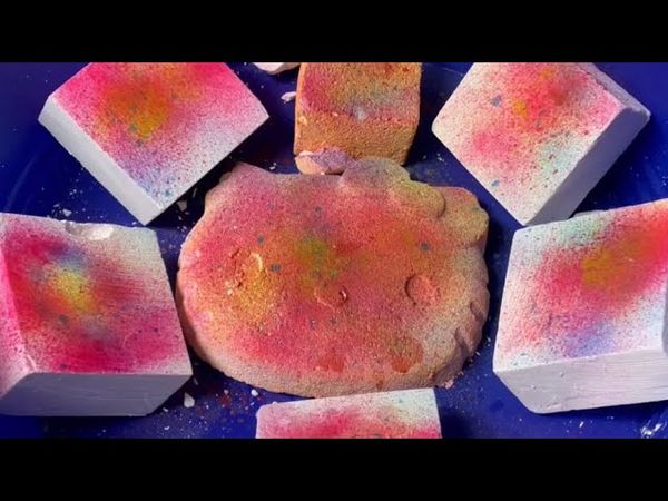 Spray Painted Hello Kitty & Fresh Chalk