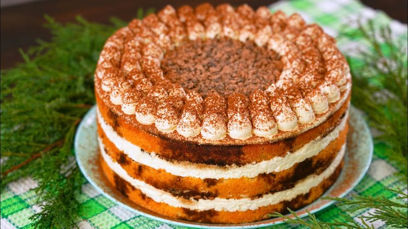 Тает во рту!! БЕСПОДОБНЫЙ ТОРТ "ТИРАМИСУ" | Кулинарим с Таней