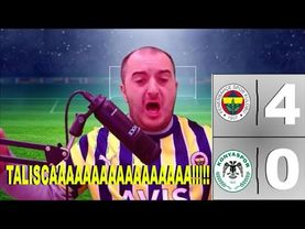 KONYALIM YÜRÜ! - Fenerbahçe 4-0 Konyaspor (Tepki) #trendyolsüperlig