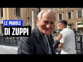 Il Cardinale Zuppi dal parrucchiere prima del Conclave: "Io Papa? Non c'è rischio"