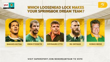 BAKKIES VS EBEN 😤 Who is The Greatest Springbok No. 4 Lock? | Bok Dream Team Ep 4