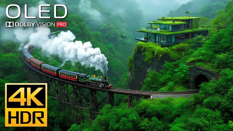 Serene 4K HDR Nature Scenes | Peaceful Relaxation for Stress Relief #BGM