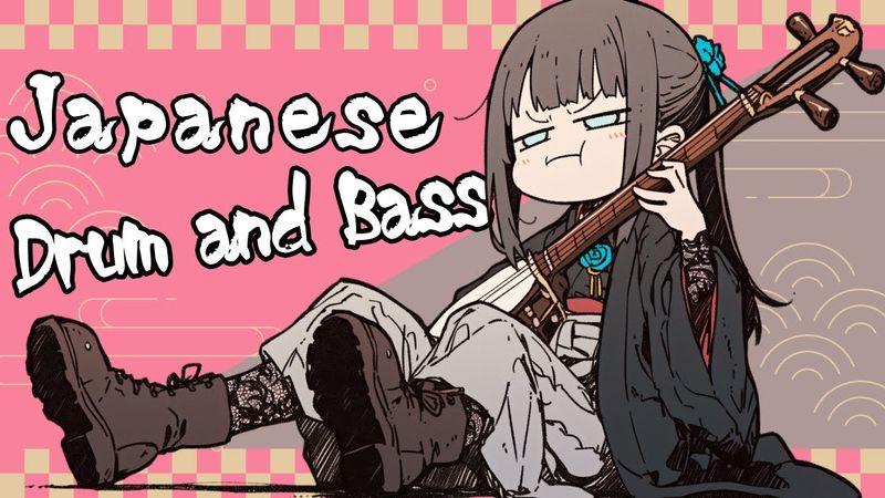 Shamisen Ruch♪Relaxing Japanese Drum and Bass Mix【和風BGM】