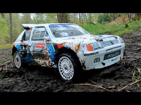 LC Racing PTG2-R   Peugeot 205 T16 RC Rally car    Kyosho HPI Tamiya