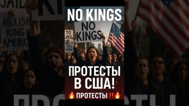 🔥 Америка кипит! Протесты против Трампа под лозунгом No Kings!