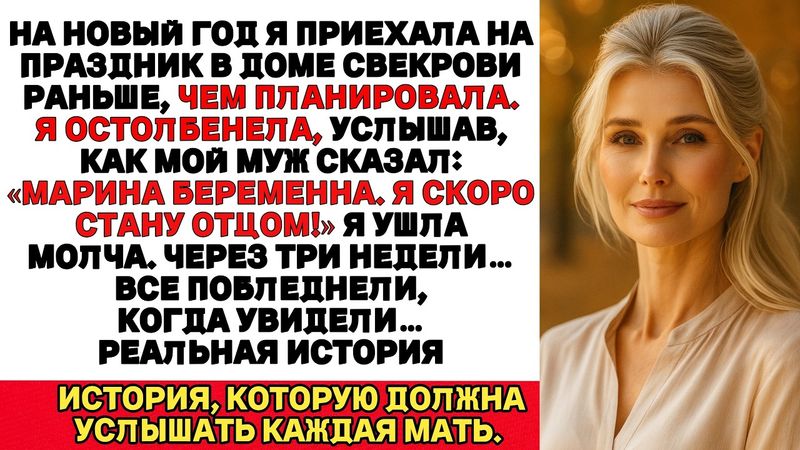 Я пришла пораньше Как раз вовремя, чтобы услышать,как мой муж объявил о беременности своей любовницы