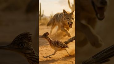 Почему койоты сходят с ума от этой птицы!