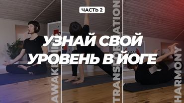 Узнай свой уровень в йоге. Короткие тренировки из програм Yoga Workout System, которые изменят вас!
