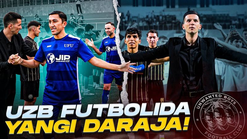 Unwanted boys vs Uzb Legends! YOSHLIKDAGI KUMIRLARIMIZGA QARSHI FUTBOL OʻYNADIK!!!