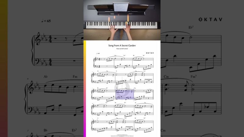 Song from A Secret Garden (Beautiful Piano Cover)