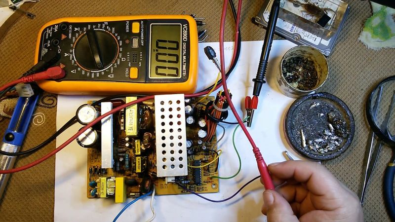 Ремонт блока питания на микросхеме SG 6105