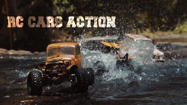 E3S-RC CARS ACTION!!!  DODGE POWER WAGON, TOYOTA LC70, LC80, D90, D110 / TRX4, SCX12, RC4WD