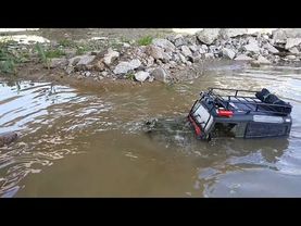 RC RC4WD D90 Defender Whoa_myung Park Mudding play II