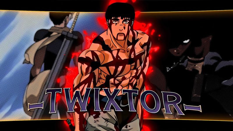 Guts (Berserk 1997) Twixtor Clips 4K + CC