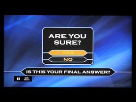 Who Wants To Be A Millionaire? (3rd Edition DVD Game UK) - Is This Your Final Answer?