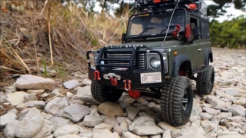 RC4WD D90 Land Rover Defender Off-Road Bashing
