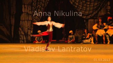 Anna Nikulina Vladislav Lantratov Corsaire 1.03.2013 Bolshoi