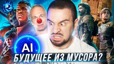 НЕЙРОСЛОП В ИГРАХ И СМЕРТЬ ИСКУССТВА