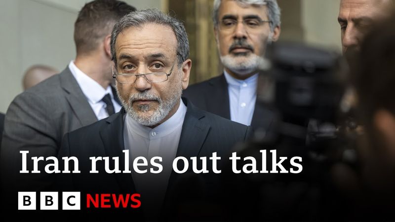 Iran FM warns US involvement would be 'very dangerous' as Israel targets commanders | BBC News
