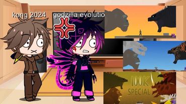 kaiju react godzilla vs kong but we need kong by @slick4785 in |gacha club| #gachaclub #monsterverse