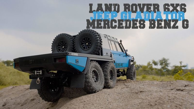 Rc Land Cruiser LC79 RC6WD / Rc Jeep Gladiator 4x4 / Rc Mercedes Benz G 4x4