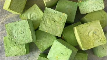 Reformed blocks / gym chalk / asmr