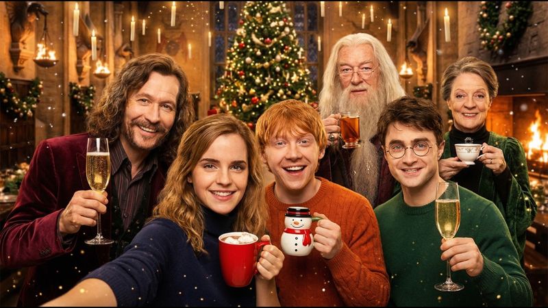Christmas Eve at Hogwarts: Merry Christmas!