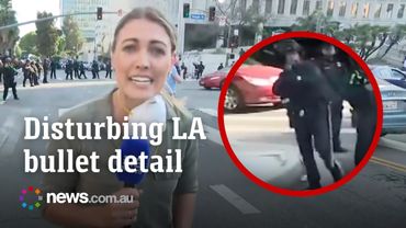 LA riots: Video of Australian reporter shot in Los Angeles shows sinister detail