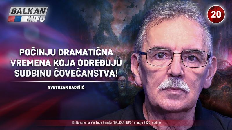 INTERVJU: Svetozar Radišić – Počinju dramatična vremena koja određuju sudbinu sveta! (3.5.2025)