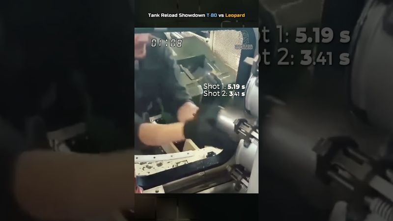 Tank Duel: Russian Autoloader vs German Manual Loader