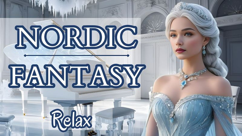 Nordic Fantasy ❄️ Tranquil Epic Music & Enchanting Female Vocals | Fantasy Frozen Landscapes