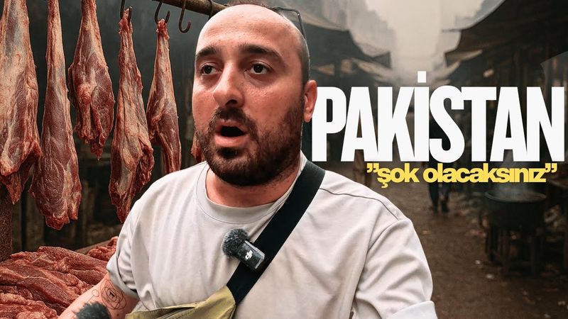 Pakistan'ın Şok Eden Yemek Pazarı | Gördüklerime İnanamadım 🇵🇰