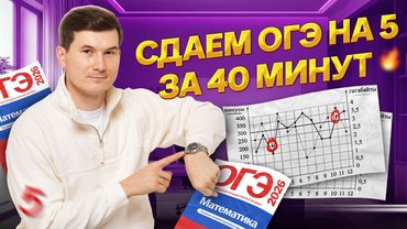 Разбор реального варианта ОГЭ по математике 2026 | Тарифы | Умскул