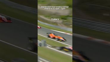 Zandvoort but every corner there is a crash #f1 #dutchgp