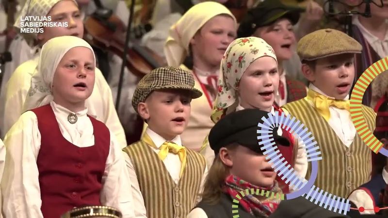 SKAISTI DZIEDI, LAKSTĪGALA | Folkloras konkursu laureātu koncerts "Bij' manā pūriņā"