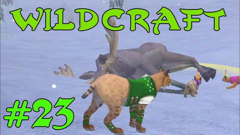 WildCraft Симулятор жизни зверей Онлайн #23 Кайл и Кексик учатся охоте