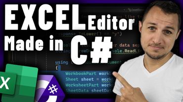Make an Excel Editor with C#! - Create, Write, and Read Excel files with C# and .NET