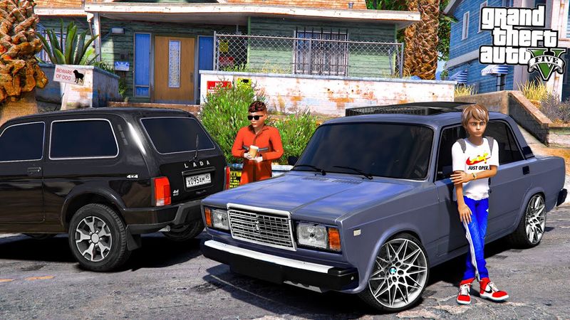 ОПЕРСКАЯ ЕЗДА В GTA 5 - СДЕЛАЛ ОПЕРСКИЙ ВАЗ 2107! ПАНОРАМНАЯ КРЫША И ДИСКИ ОТ БМВ НА СЕМЕРКУ! 🌊ВОТЕР