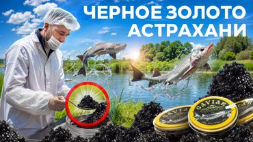 Как делают чёрную икру. Бизнес на черной икре. Разведение осетра