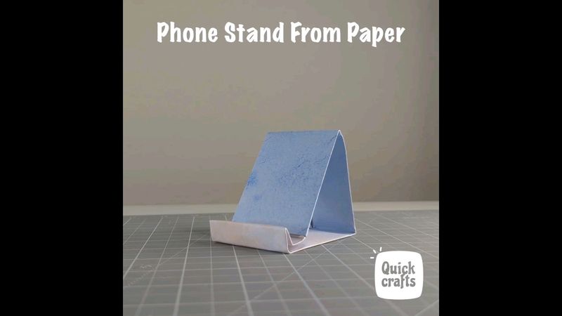 Low Cost DIY iPhone Stand from paper | 2024 #diy #papercraft #phone